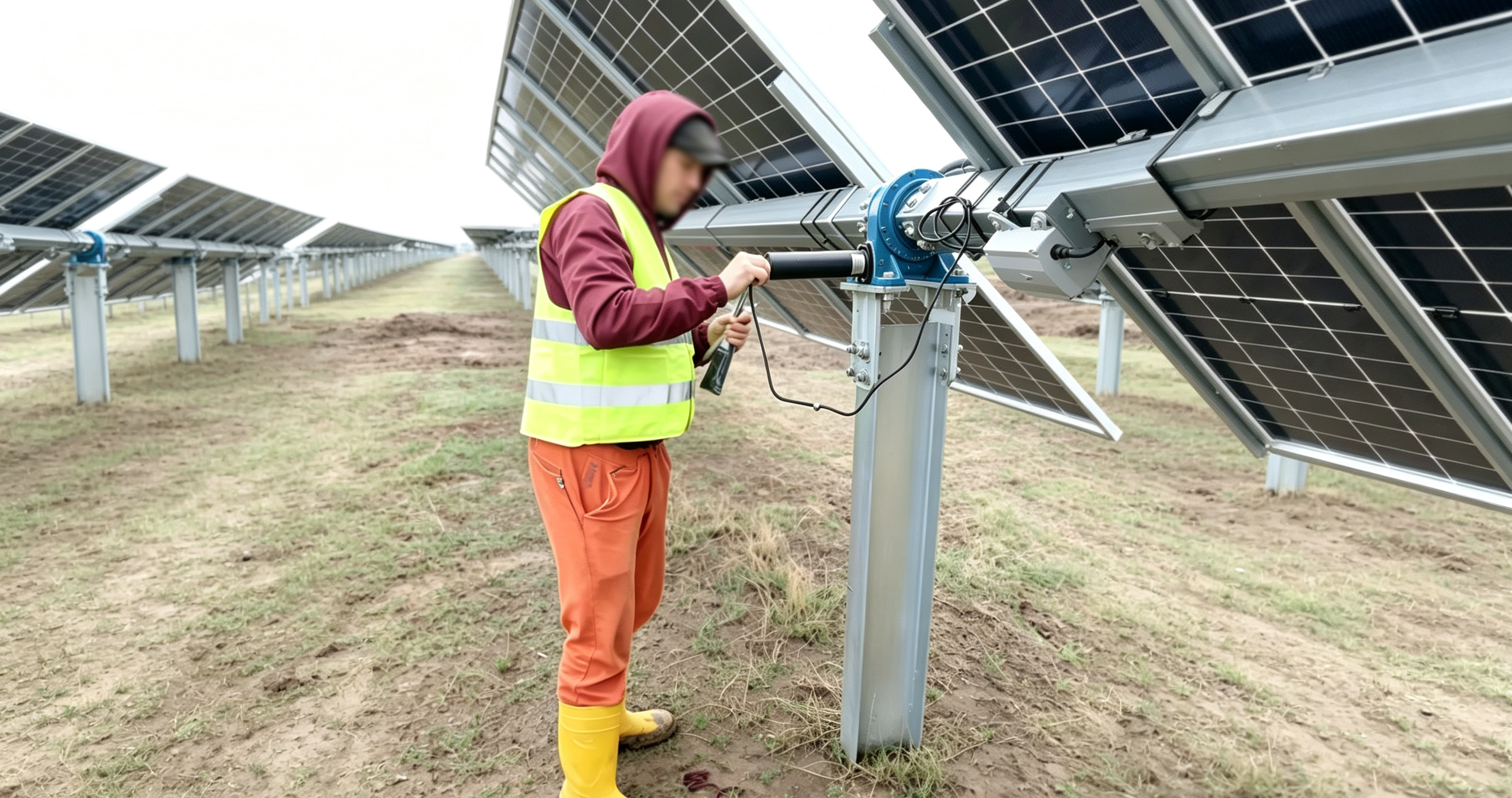 Ultimi blog aziendali su How much torque does a solar tracker slew drive require?