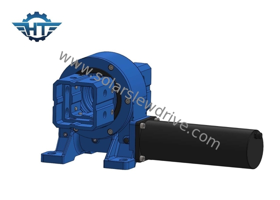 VE9 Gearbox a trasmissione a catena per sistema di tracciamento solare a singolo asse orizzontale obliquo o inclinato