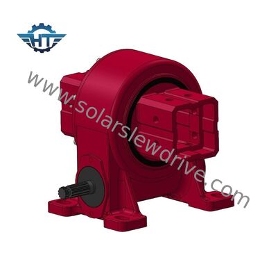 comprare Azionamento a rotazione con profilo di tubo quadrato rinforzato per sistema di tracciamento solare online manufacture