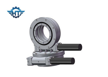 comprare L'alto azionamento di pantano dell'ingranaggio a vite continua di coppia di torsione di due assi con 24vdc ha innestato il motore per l'inseguitore solare online manufacture