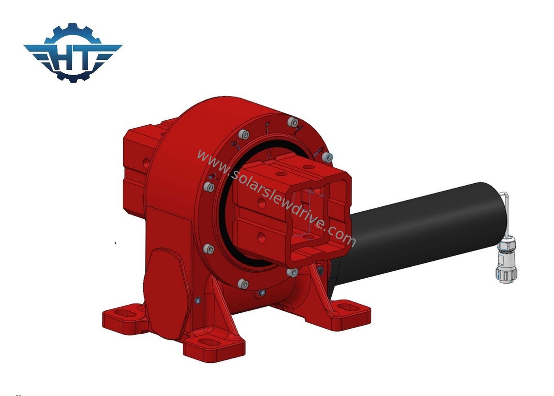 Ve8 &quot;Solar Tracker Slew Drive Con 24vdc Gearbox per pannello solare sistema di tracciamento flessibile