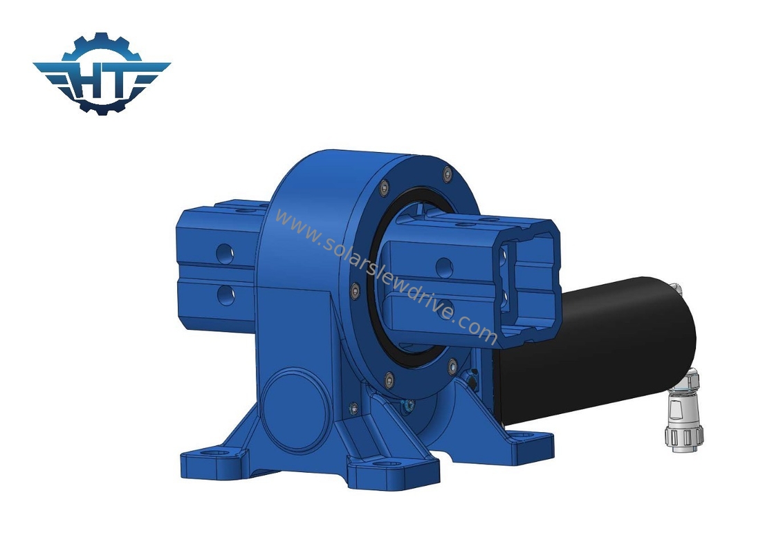 Ip66 Worm Gear Connesso a Giratore Anticorrosione Esterno Per Sistema di Tracciamento Solare